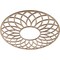 Ekena Millwork Cannes Wood Fretwork Pierced Ceiling Medallion, Red Oak, 24"OD x 8 1/4"ID x 3/8"T CMWP24X24X0375CNRO - alternate 4